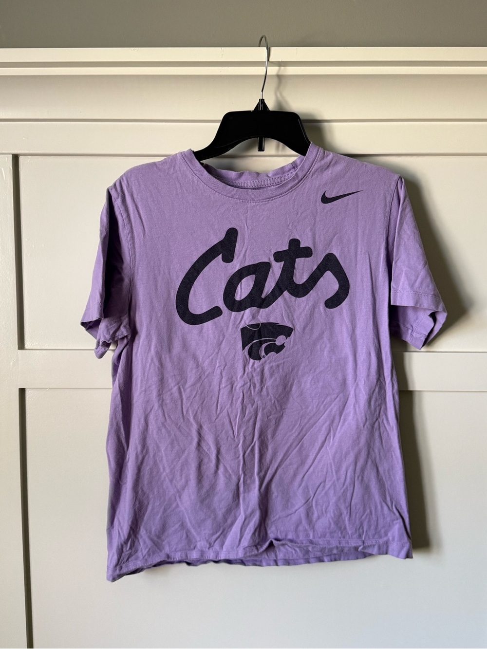 Nike Purple Kansas State University "Cats" Graphic T-Shirt